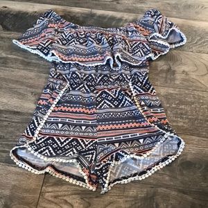 Brand New Romper With Tags